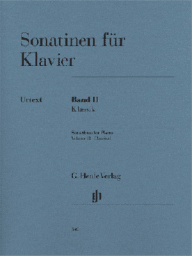 Illustration de SONATINES POUR PIANO - Vol 2 : classique