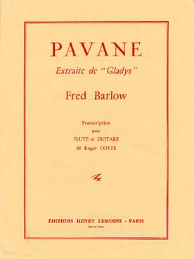 Illustration de Pavane extraite de Gladys