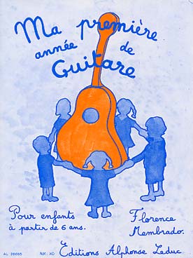 Illustration de Ma 1re année de guitare, pour enfants à partir de 6 ans