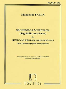 Illustration de Chansons populaires espagnoles - N° 2 : Seguidilla murciana