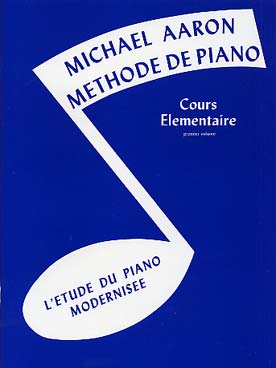 Illustration de Méthode de piano - Cours élémentaire Vol. 1 (bleu)