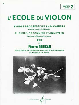 Illustration de L'École du violon, études progressives - Vol. 2