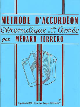 Illustration de Méthode d'accordéon chromatique - 1re année
