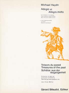 Illustration de Adagio et allegro molto, double concerto pour cor, trombone et ensemble - Réd. cor, trombone et piano