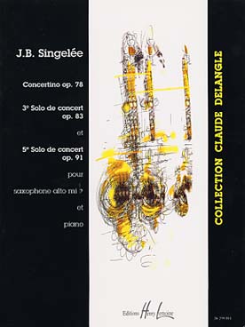 Illustration de Concertino op. 78, 3e Solo de concert op. 83 et 5e Solo de concert op. 91