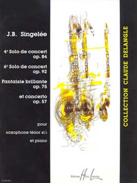 Illustration de 4e Solo de concert op. 84, 6e solo de concert op. 92, Fantaisie brillante op. 75, Concerto op. 57 (saxo ténor)