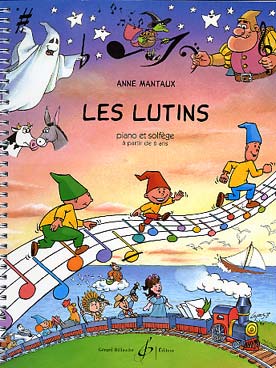 Illustration de Méthode de piano et formation musicale - Les Lutins (à partir de 6 ans)
