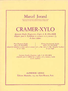 Illustration de Cramer-xylo : 40 études d'après Cramer - Vol. 2 (études 26 à 40)