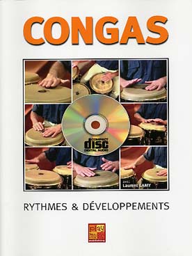 Illustration de Congas rythmes et développements avec CD