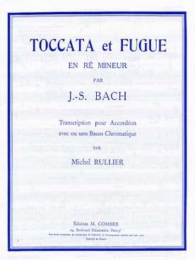 Illustration de Toccata et fugue en ré m (tr. Rullier)