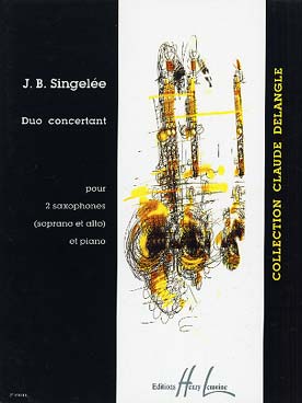 Illustration de Duo concertant pour 2 saxophones (soprano et alto) et piano