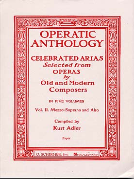 Illustration de OPERATIC ANTHOLOGY - Vol. 2 : mezzo-soprano/alto