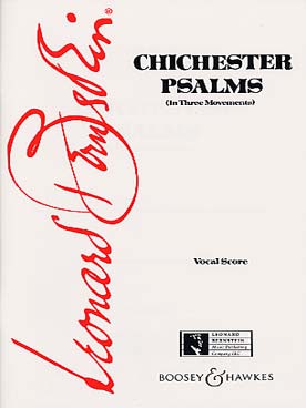 Illustration de Chichester psalms pour 4 voix et piano
