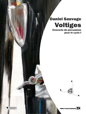 Illustration de Voltiges : concerto pour percussions avec accompagnement piano ou duo marimba/vibraphone