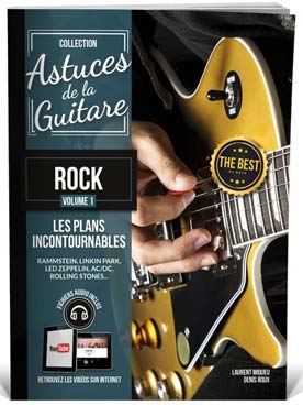 Illustration de ASTUCES de la guitare rock, nouvelle édition avec lien de téléchargement