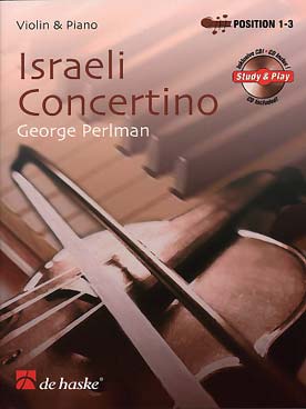 Illustration de Israeli concertino, avec CD play-along