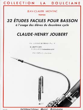 Illustration de 32 Études faciles pour basson