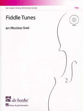 Illustration de FIDDLE TUNES : 5 airs traditionnels, arr. Snel pour 2 violons, alto/violon 3, violoncelle et piano (+ contrebasse/ violoncelle 2 ad lib.)