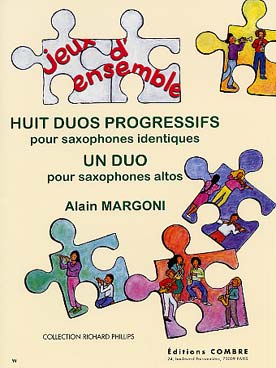 Illustration de 8 Duos progressifs pour saxophones identiques et 1 duo pour 2 altos