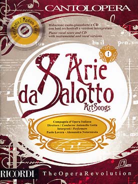 Illustration de ARIE DA SALOTTO - Vol. 1 : voix moyenne