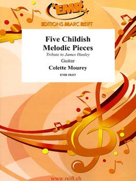Illustration de Five Childish melodic pieces, tribute to James Hunley