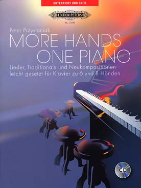 Illustration de More hands one piano pour 4 et 6 mains