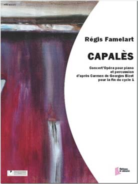 Illustration de Capalès pour percussion et piano