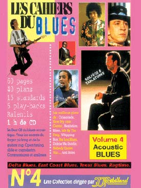 Illustration de LES CAHIERS DU BLUES AVEC CD play-along - N° 4 : Acoustic