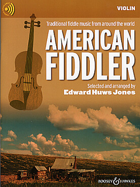 Illustration de The AMERICAN FIDDLER, 26 morceaux arr. Huws Jones, avec 2e partie de violon facile ad lib. - version sans accompagnement piano