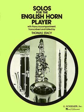 Illustration de SOLOS FOR THE ENGLISH HORN PLAYER