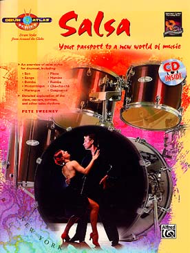 Illustration de DRUM ATLAS SERIES avec CD - Salsa