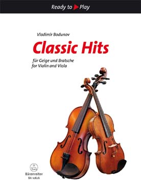 Illustration de CLASSIC HITS : 10 morceaux de JS Bach, Vivaldi, Flies, Mozart, Beethoven, Grieg, Bizet, Verdi (tr. Bodunov)