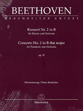 Illustration de Concerto N° 2 op. 19 en si b M pour piano et orchestre, réd. 2 pianos