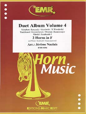 Illustration de DUET ALBUM (tr. Naulais) - Vol. 4 : Schubert, Gershwin, Dvorak, Haendel...