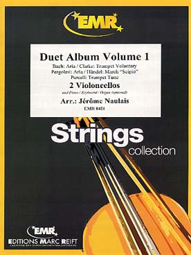 Illustration de DUET ALBUM (tr. Naulais) - Vol. 1 : Bach, Clarke, Pergolese, Haendel et Purcell