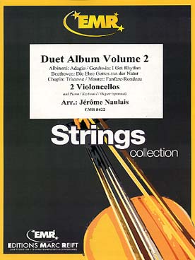Illustration de DUET ALBUM (tr. Naulais) - Vol. 2 : Albinoni, Gershwin, Beethoven Chopin et Mouret