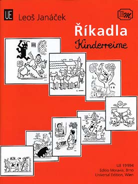 Illustration de Rikadla pour voix, clarinette et piano