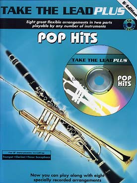 Illustration de TAKE THE LEAD : arrangements de thèmes célèbres - Plus pop hits (instruments en si b)