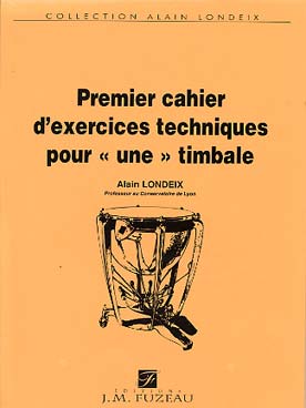 Illustration de Premier cahier d'exercices techniques pour une timbale