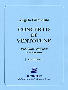 Illustration de Concerto di ventotene pour flûte, guitare et orchestre (conducteur)