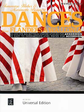Illustration de DANCES from FLANDERS AND WALLONIA