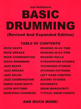 Illustration de Basic drumming (Revised And Expanded Edition)