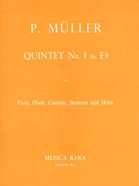 Illustration de Quintette N° 1 en mi b M (parties)