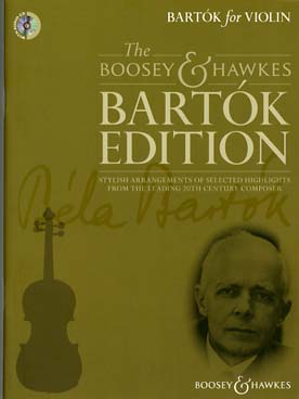 Illustration de Bartók for violin : 29 pièces choisies et arrangées par Hywel Davies