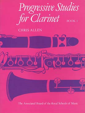 Illustration de Progressive Studies For Clarinet - Vol. 1