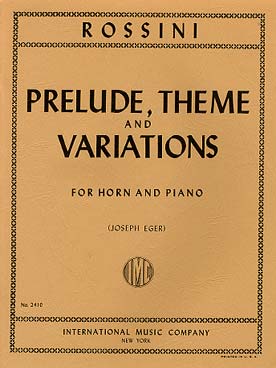 Illustration de Prelude, theme and variations