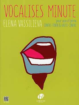 Illustration de Vocalises minute pour voix et piano - Contre-ténor et haute-contre