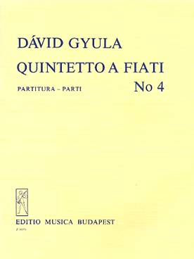 Illustration de Quintetto a fiati N° 4 pour flûte, hautbois, clarinette, cor et basson