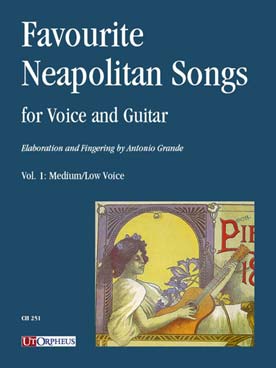Illustration de FAVOURITE NEAPOLITAN SONGS - Vol. 1 : voix moyenne/basse