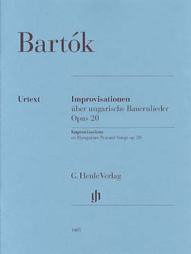 Illustration de Improvisations on Hungarian Peasant songs op. 20